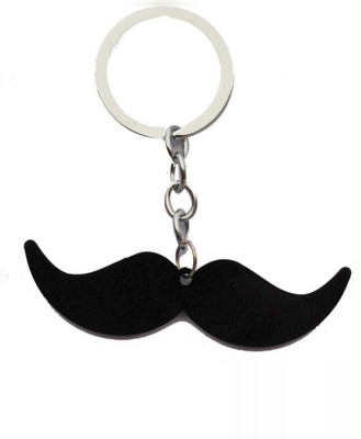 

True Traders Bajirao mustache(mooch) keychain Key Chain(Black)