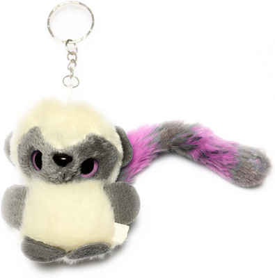 

Lotus E LONG TAIL PINK RACCOON CARTOON CHARACTER Key Chain