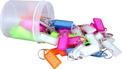 

SND Tags Multicolor pack of 50 Key Chain