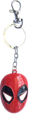 

Bidheaven Deadpool Face Mask Figure Metal Key Chain