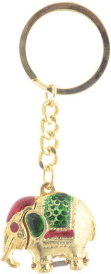 

TEMPLE TREES ELEPHANT RED KEYCHAIN Key Chain