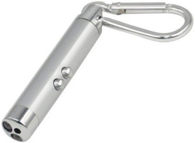 

Goodbuy Laser With Dual Led Torch Silver Key Chain