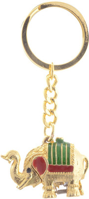 

TEMPLE TREES ELEPHANT GREEN SALAM KEYCHAIN Key Chain