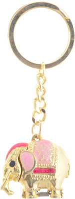

TEMPLE TREES ELEPHANT PINK KEYCHAIN Key Chain
