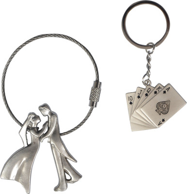 

Ryka Collection Poker Buddy And Dancing Couple Key Chain