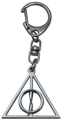 

Bidheaven Harry Potter Deathly Hallows Logo Metal Key Chain