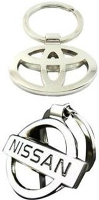 

Surprise Gifts Nissan Toyota Car Logo Combo Key Chain