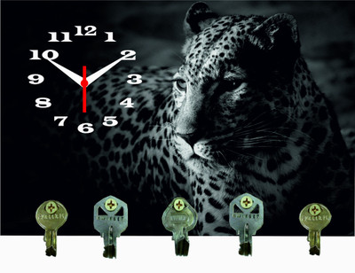 63% OFF on Go Hooked Wall Clock Wooden Key Holder(5 Hooks, Multicolor) 63% OFF on Go Hooked Wall Clock Wooden Key Holder(5 Hooks, Multicolor)