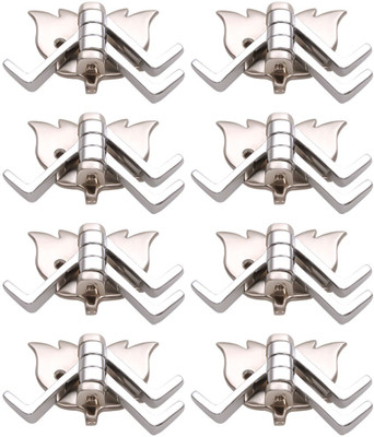 

Doyours Lotus shape 3 - Pronged Hook Rail(Steel Pack of 8)