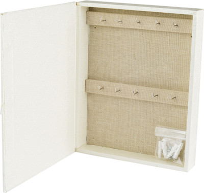 Eco-Leatherette KHB.Pearl Cotton Key Holder(10 Hooks) Eco-Leatherette KHB.Pearl Cotton Key Holder(10 Hooks)