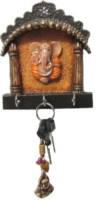 60% OFF on eCraftIndia Lord Ganesha Paper Key Holder(3 Hooks, Multicolor) 60% OFF on eCraftIndia Lord Ganesha Paper Key Holder(3 Hooks, Multicolor)