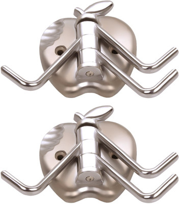 70% OFF on Doyours 2 Set Glossy Steel In Apple Design 3 - Pronged Hook(Steel Pack of 2) 70% OFF on Doyours 2 Set Glossy Steel In Apple Design 3 - Pronged Hook(Steel Pack of 2)