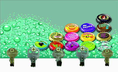 47% OFF on Go Hooked Wood Key Holder(5 Hooks, Multicolor)