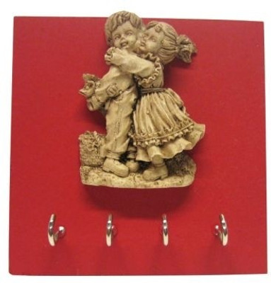 49% OFF on Earth EM59C Wood Key Holder(4 Hooks, Red) 49% OFF on Earth EM59C Wood Key Holder(4 Hooks, Red)