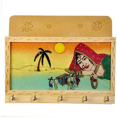 62% OFF on Rastogi Handicrafts Wood Key Holder(5 Hooks) 62% OFF on Rastogi Handicrafts Wood Key Holder(5 Hooks)
