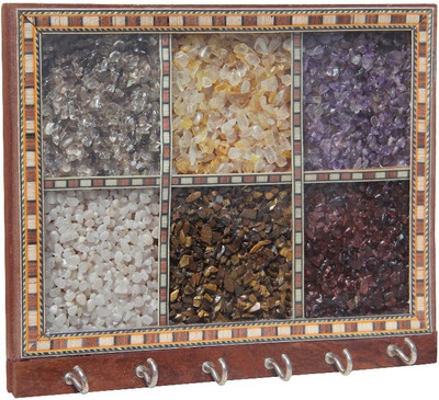 33% OFF on Handicrafts Paradise Wood, Glass, Stoneware Key Holder(6 Hooks, Multicolor) 33% OFF on Handicrafts Paradise Wood, Glass, Stoneware Key Holder(6 Hooks, Multicolor)