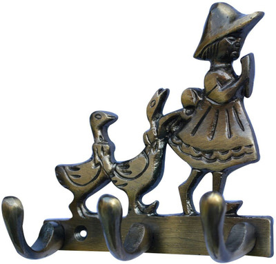 43% OFF on aakrati Baby with Birds 3 Hook for You Wall Décor Aluminium Key Holder(3 Hooks, Brown) 43% OFF on aakrati Baby with Birds 3 Hook for You Wall Décor Aluminium Key Holder(3 Hooks, Brown)