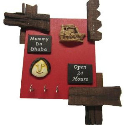 59% OFF on Earth EM285 Wood Key Holder(4 Hooks, Red, Black, White) 59% OFF on Earth EM285 Wood Key Holder(4 Hooks, Red, Black, White)