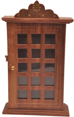 Sparkle India Wood Key Holder(6 Hooks)