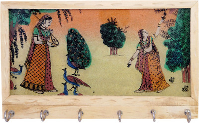 61% OFF on R S Jewels Gemstone Painting Wood Key Holder(6 Hooks, Multicolor) 61% OFF on R S Jewels Gemstone Painting Wood Key Holder(6 Hooks, Multicolor)