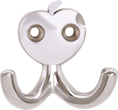 

Doyours Apple Multipurpose for home & kitchen 2 - Pronged Hook Rail(Steel Pack of 1)