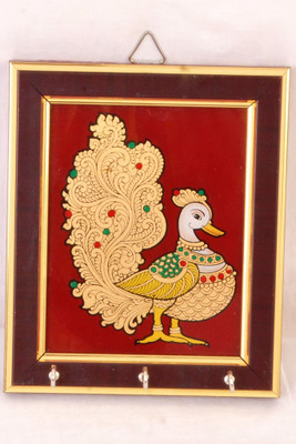 3% OFF on Ratna Handicrafts Wooden, Glass Key Holder(3 Hooks, Red) 3% OFF on Ratna Handicrafts Wooden, Glass Key Holder(3 Hooks, Red)