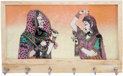 61% OFF on R S Jewels Gemstone Painting Wood Key Holder(6 Hooks, Multicolor) 61% OFF on R S Jewels Gemstone Painting Wood Key Holder(6 Hooks, Multicolor)