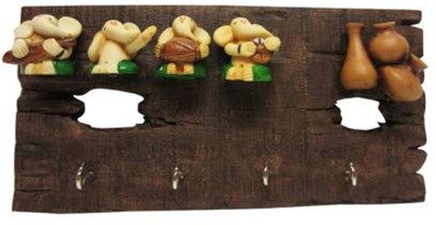 24% OFF on Earth EH94 Polyresin Key Holder(4 Hooks, Multicolor) 24% OFF on Earth EH94 Polyresin Key Holder(4 Hooks, Multicolor)