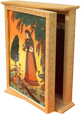 38% OFF on Handicrafts Paradise Wooden, Glass, Stoneware Key Holder(4 Hooks, Multicolor) 38% OFF on Handicrafts Paradise Wooden, Glass, Stoneware Key Holder(4 Hooks, Multicolor)
