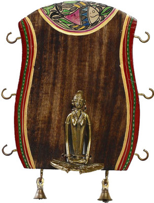66% OFF on Aapno Rajasthan Wood Key Holder(6 Hooks, Brown) 66% OFF on Aapno Rajasthan Wood Key Holder(6 Hooks, Brown)