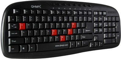 

QHMPL QHM7408 Wired USB Laptop Keyboard(Black)