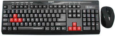 QUANTUM QHM 9440 WIRELESS COMBO Wireless Laptop Keyboard(Black)