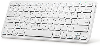 

Anker AK-A7721121 Bluetooth, Wireless Gaming Keyboard(White)