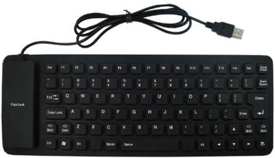 

Finger's Ultra Sim Wired USB Laptop Keyboard(Black)