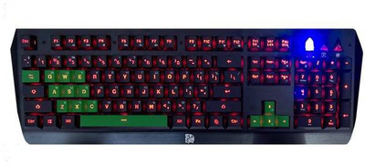 

thermaltake CHALLENGER Edge Wired USB Gaming Keyboard(Black)