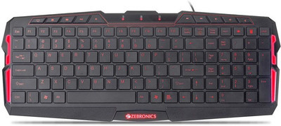 

Zebronics Radiant Wired USB Gaming Keyboard(Black)