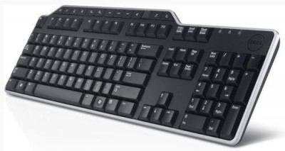 Dell KB522 Wired USB Gaming Keyboard(Black, Signature Silver)