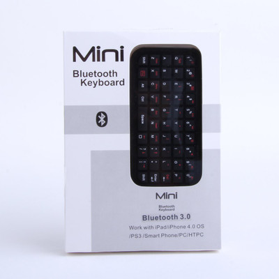 VibeX ™ Mini Universal Wireless Tablet Keyboard(Black)