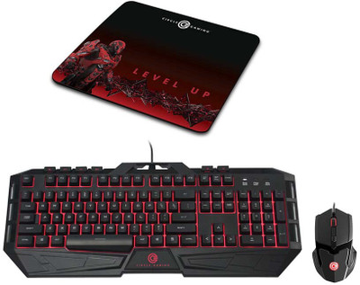 

Circle Saberon_X1 Wired USB Gaming Keyboard(Black)