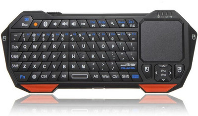 

iCam IS11-BT05 Bluetooth Laptop Keyboard(Black, Orange)