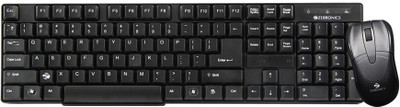 Zebronics Companion 6 Wireless Laptop Keyboard(Black) available at flipkart for Rs.899