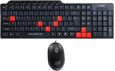 

QHMPL 8810 Wired USB Laptop Keyboard(Black)
