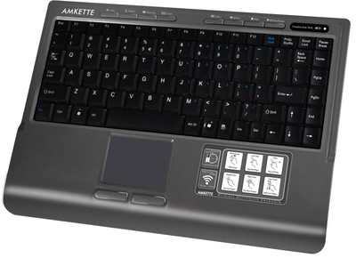 

Amkette Wi-Key Touch with Multi Touchpad Wireless Laptop Keyboard