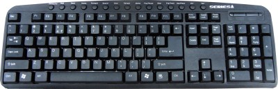 

Amkette Multimedia RX3 Wired USB Laptop Keyboard(Black)