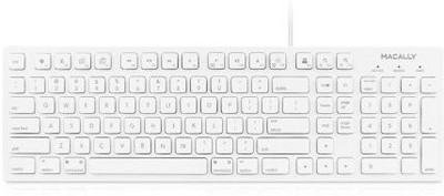 

Macally 42568 Wired USB Laptop Keyboard(Multicolor)