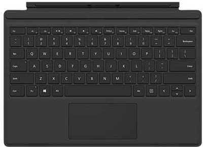 

Microsoft Surface Pro Type Cover Magnetic Laptop Keyboard(Black)