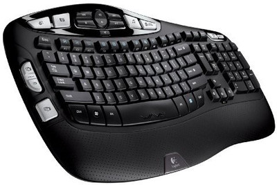 

Logitech K350 Wireless Laptop Keyboard(Black)