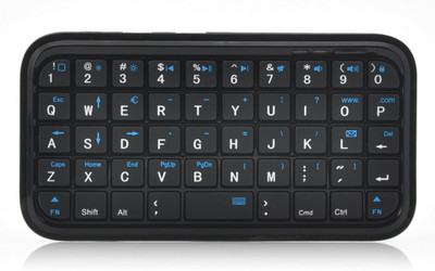 VibeX ® Mini Universal Bluetooth Keypad for Mobile Bluetooth, Wireless Laptop Keyboard(Black)