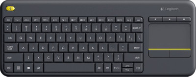 

Logitech K400 PLUS Wireless Laptop Keyboard(Black)