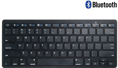 

Callmate Bluetooth Keyboard with B.T USB Dongle - Black Bluetooth Laptop Keyboard(Black)